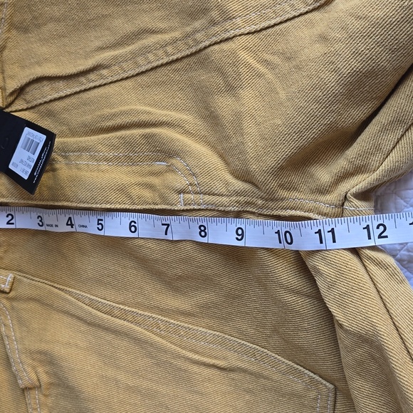 Lioness Mustard Yellow Baggy Miami Vice Cargo Jeans - Picture 8 of 12